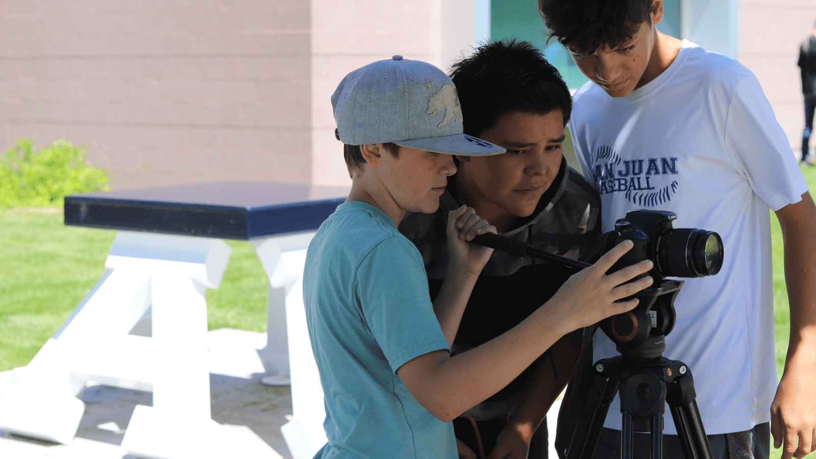Voices of the West students on location