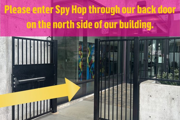 Spy Hop back door